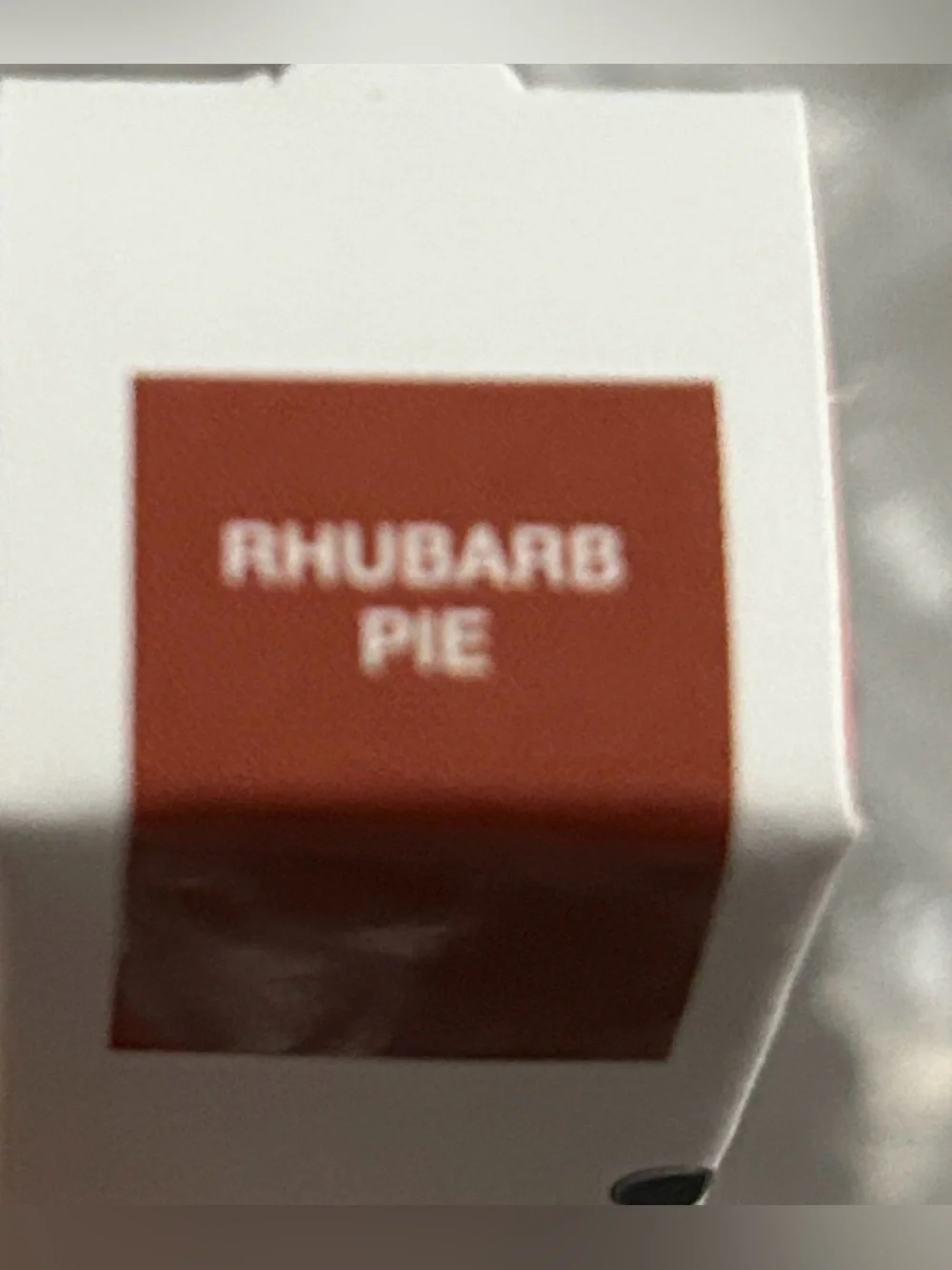 olis Jam Jam Lip Plumping Lipstick Melt — Rhubarb Pie